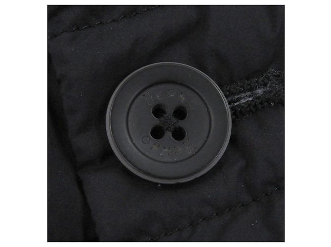 Autre Marque Herno Nylon Steppweste Blau Marineblau - Ansicht 5
