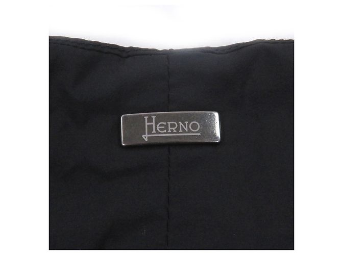 Autre Marque Herno Nylon Steppweste Blau Marineblau - Ansicht 6