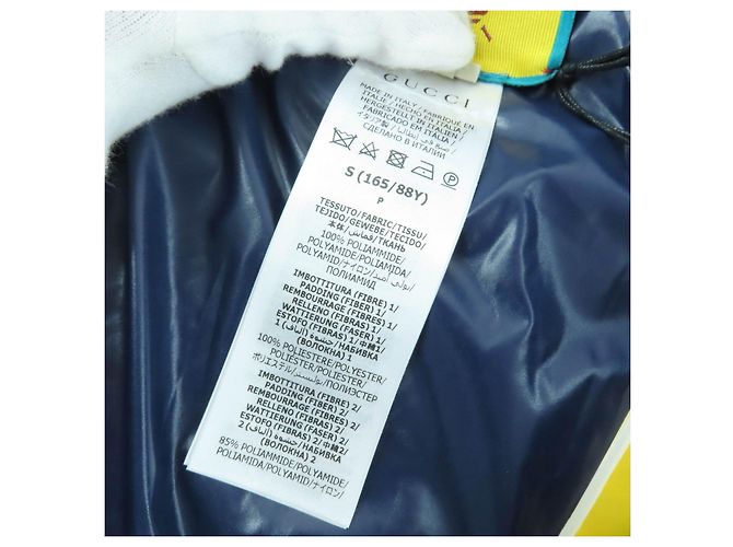 Gucci×adidas Nylon Poncho Blue Navy blue - view 11