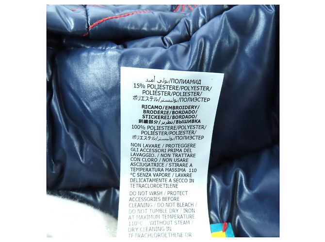 Gucci×adidas Nylon Poncho Blue Navy blue - view 12
