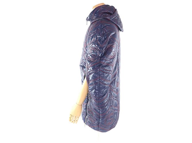 Gucci×adidas Nylon Poncho Blue Navy blue - view 2