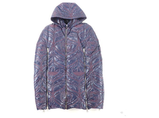 Gucci×adidas Nylon Poncho Blue Navy blue - view 6