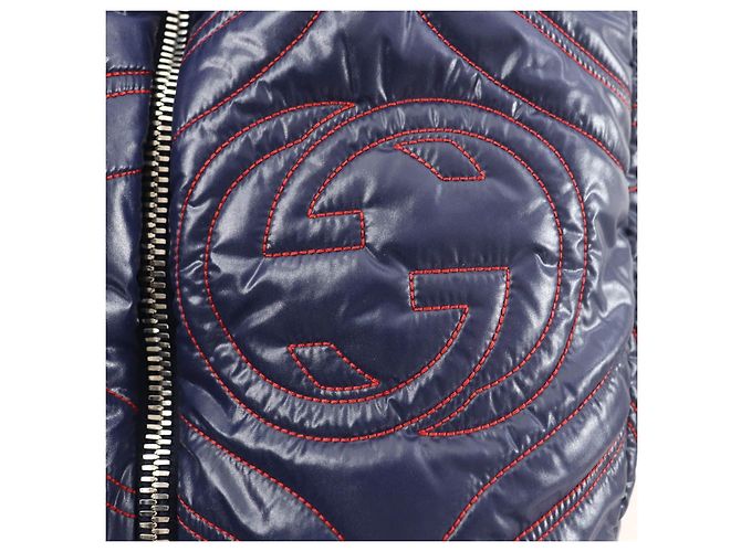 Gucci×adidas Nylon Poncho Blue Navy blue - view 8
