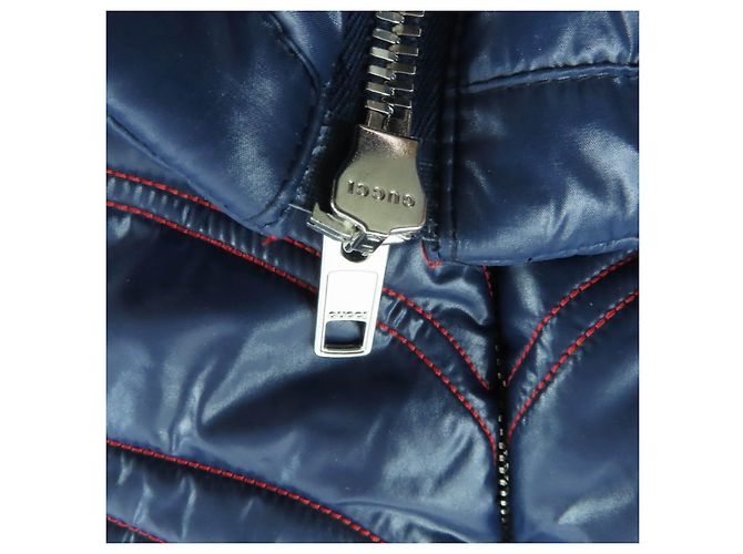 Gucci×adidas Nylon Poncho Blue Navy blue - view 9