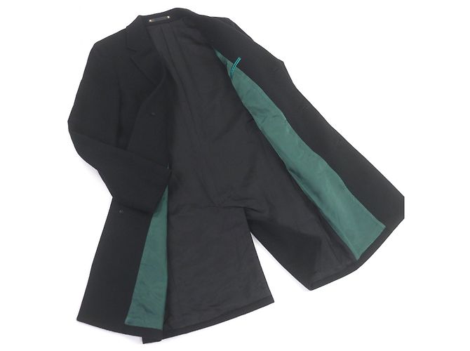Abrigo Paul Smith Chester 100% Cashmere Negro - vista 3