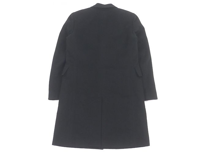 Abrigo Paul Smith Chester 100% Cashmere Negro - vista 4