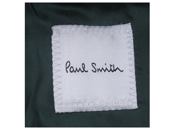 Abrigo Paul Smith Chester 100% Cashmere Negro - vista 6