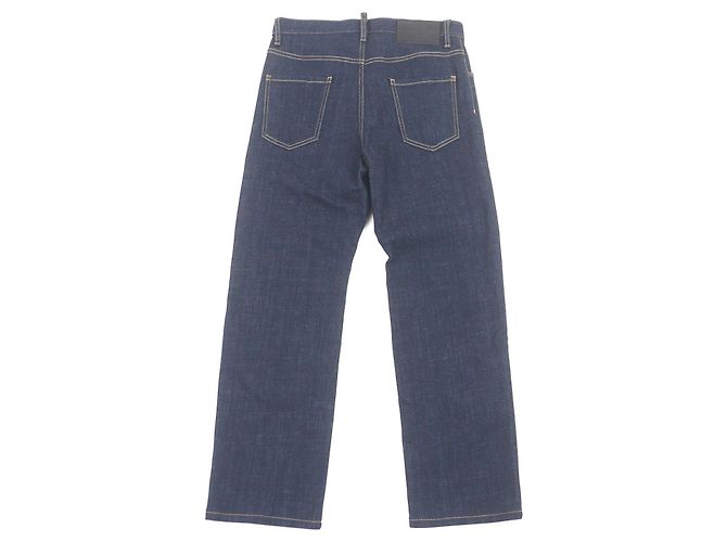 DSQUARED2 Denim Cotton Pants Blue - view 2