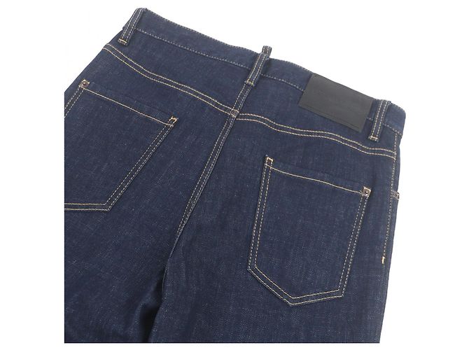 DSQUARED2 Denim Cotton Pants Blue - view 4
