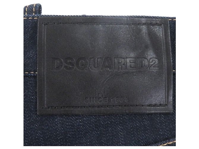 DSQUARED2 Denim Cotton Pants Blue - view 5