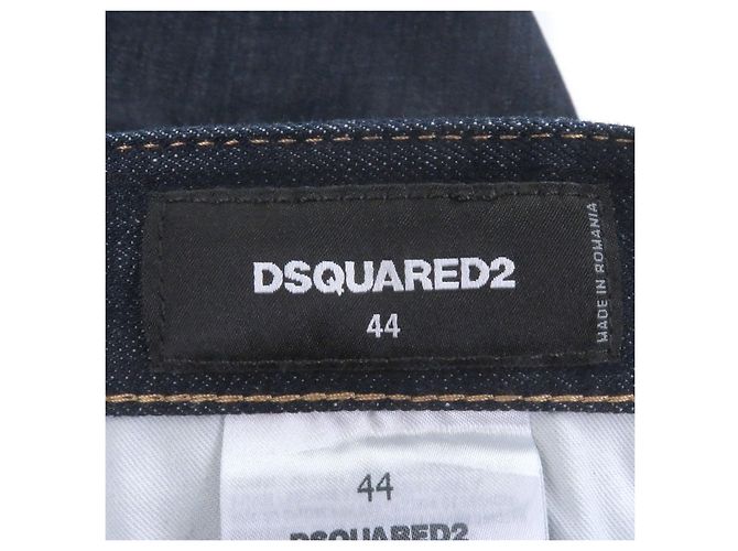 DSQUARED2 Denim Cotton Pants Blue - view 6