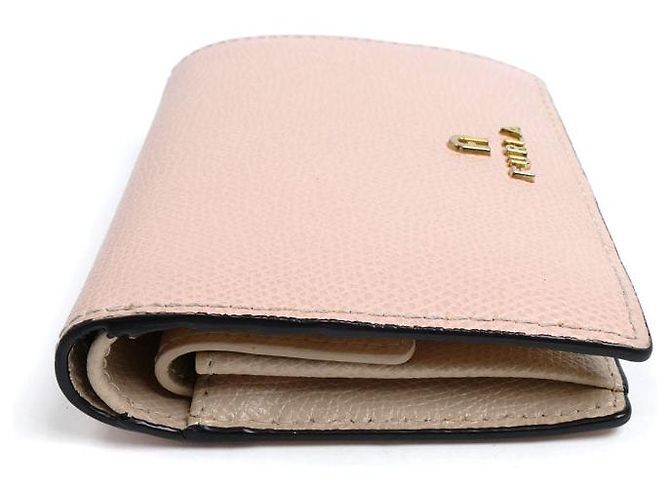 Cartera bifold de piel Furla Camelia S Rosa - vista 3