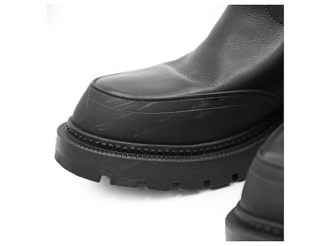 Autre Marque Christian Dior EMPREINTE Lederstiefel Schwarz - Ansicht 2