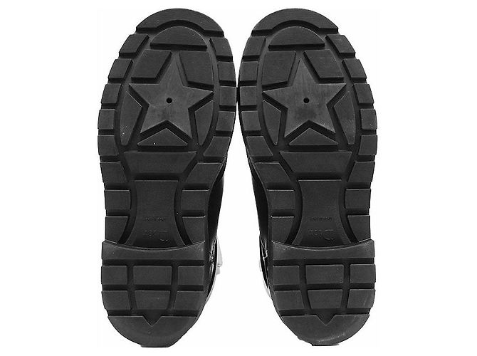 Autre Marque Christian Dior EMPREINTE Lederstiefel Schwarz - Ansicht 9