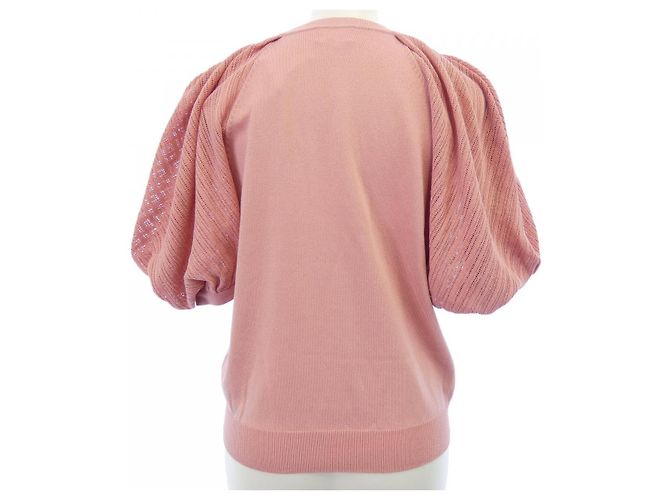 Top in maglia rosa Lanvin - vista 2