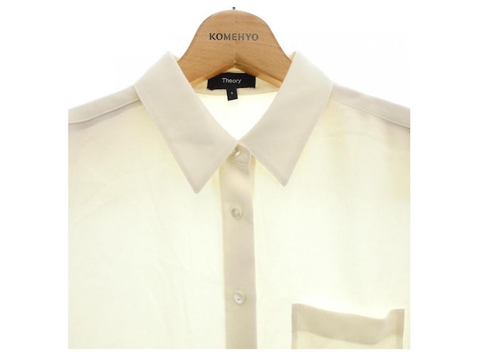 Theory Baumwollhemd Beige - Ansicht 5