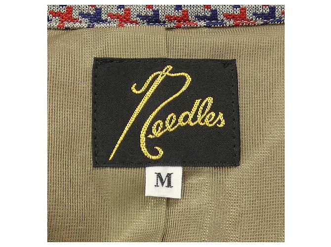 Autre Marque Chaqueta Needles Castaño Roja Azul marino - vista 4