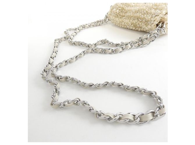 Autre Marque Borsa Anteprima PVC Wire 2way Argento - vista 5