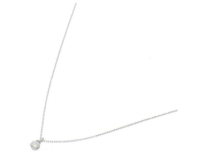 Autre Marque Collana di diamanti PT900 PT850 Argento - vista 2