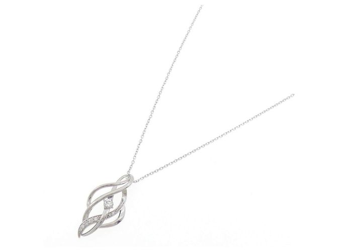 Autre Marque Diamantenhalskette Au750 Silber - Ansicht 2