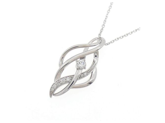 Autre Marque Diamantenhalskette Au750 Silber - Ansicht 3