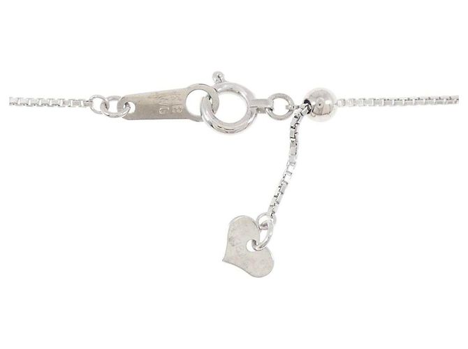 Autre Marque Collar de oro blanco y oro negro Au750 con diamantes - vista 5