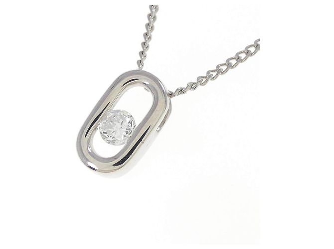 Autre Marque Collana di diamanti Pt900/Pt850 Argento - vista 3