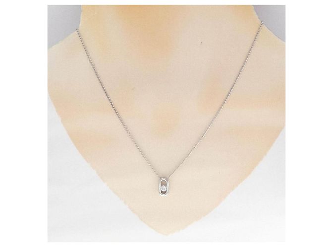 Autre Marque Collana di diamanti Pt900/Pt850 Argento - vista 6