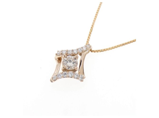 Autre Marque Diamantenhalskette Au750 Pink - Ansicht 3