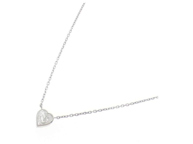 Autre Marque Collana di diamanti PT850 Argento - vista 2
