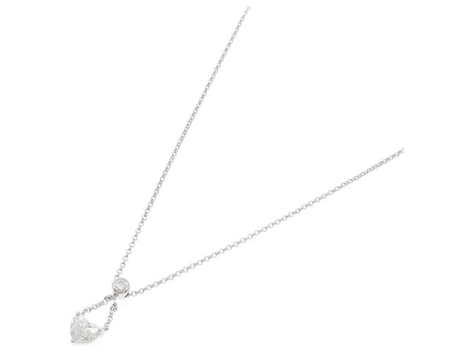 Autre Marque Collana di diamanti Pt900 Pt850 Argento - vista 2