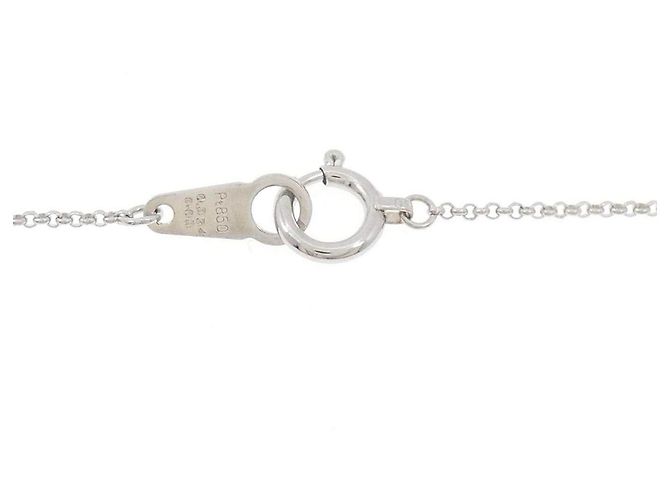 Autre Marque Collana di diamanti Pt900 Pt850 Argento - vista 5