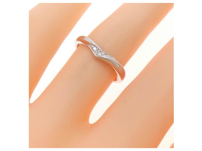 Autre Marque Anello LuxUness in Pt900 con diamanti Argento - vista 5