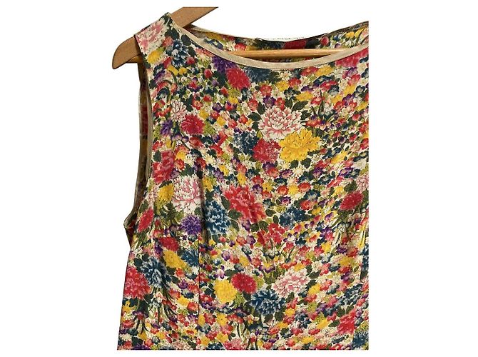 Autre Marque Ärmelloses Kleid mit Blumenprint von Etro Mehrfarben - Ansicht 2