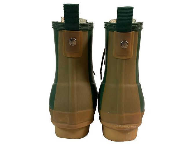 Autre Marque Stivaletti in gomma Hunter Verde - vista 3
