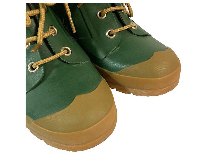 Autre Marque Stivaletti in gomma Hunter Verde - vista 6