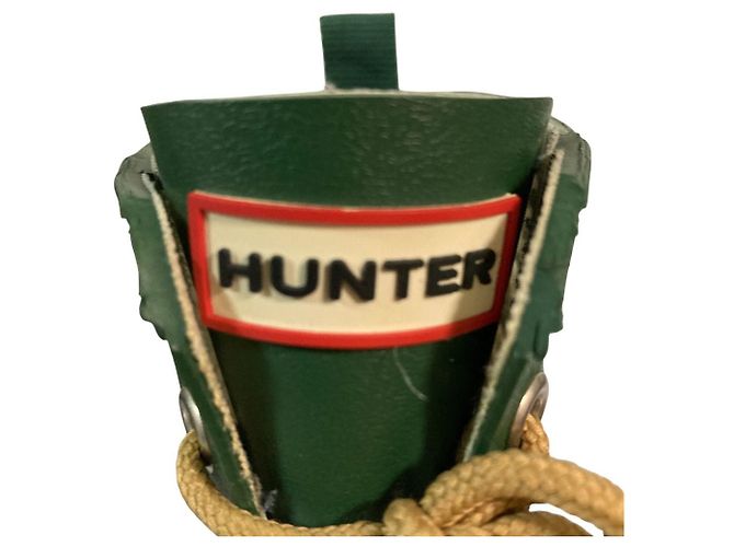 Autre Marque Stivaletti in gomma Hunter Verde - vista 8