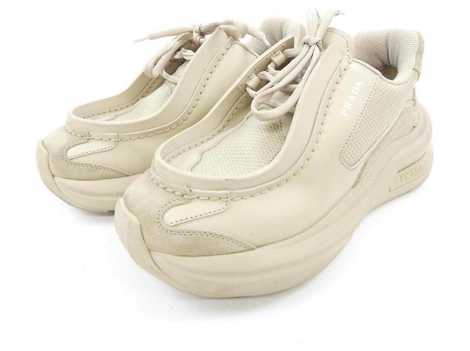 Prada System Sneakers Beige - view 3