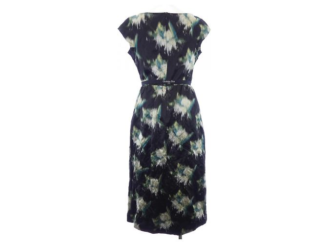 Autre Marque Abito Christian Dior Nero Verde - vista 2