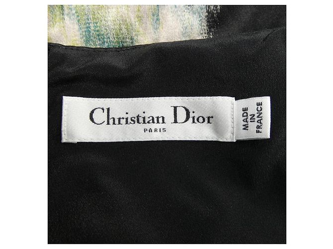 Autre Marque Abito Christian Dior Nero Verde - vista 4