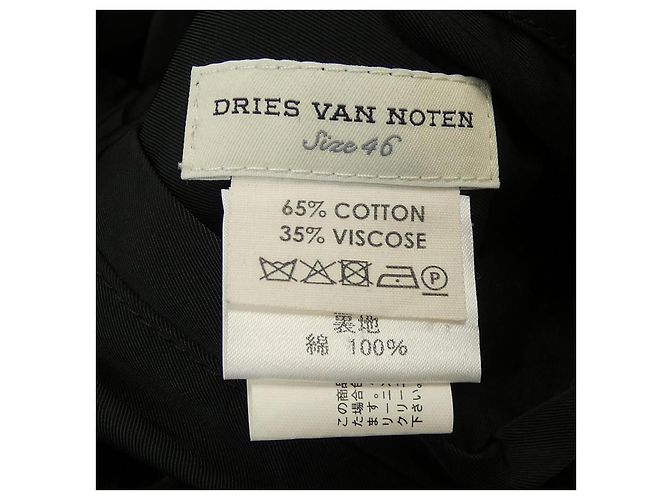 Blouson Dries Van Noten Marilyn Monroe Preto - vista 3
