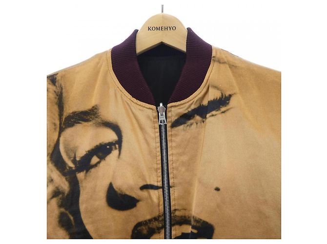 Blouson Dries Van Noten Marilyn Monroe Preto - vista 4