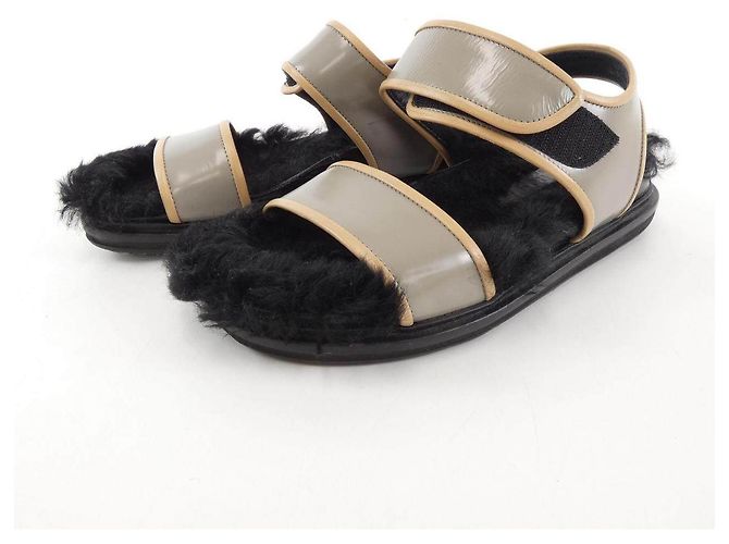 Sandali Marni Beige - vista 3