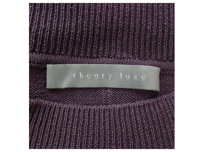Theory luxe Knitwear Púrpura - vista 4