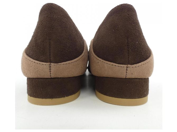 Autre Marque Scarpe Diana in pelle marrone - vista 5