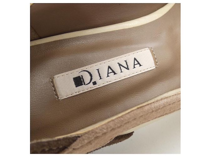 Autre Marque Scarpe Diana in pelle marrone - vista 6