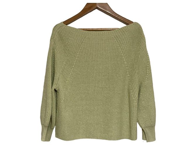 Autre Marque FOXEY Agnes Wollpullover Grün - Ansicht 2