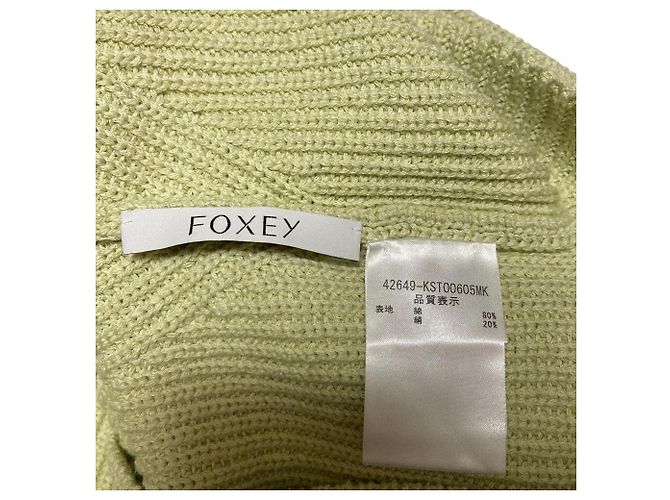 Autre Marque FOXEY Agnes Wollpullover Grün - Ansicht 6