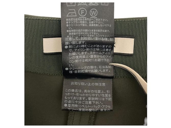 Autre Marque FOXEY NEW YORK Pantaloni Marlene Wide Flare Verde Verde scuro - vista 7