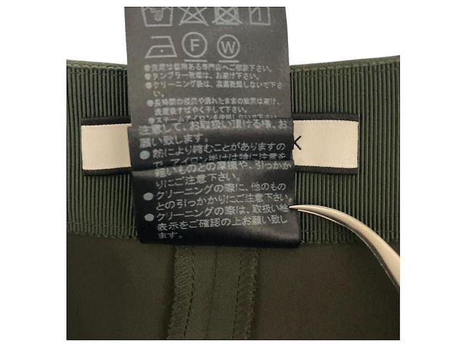 Autre Marque FOXEY NEW YORK Pantaloni Marlene Wide Flare Verde Verde scuro - vista 8